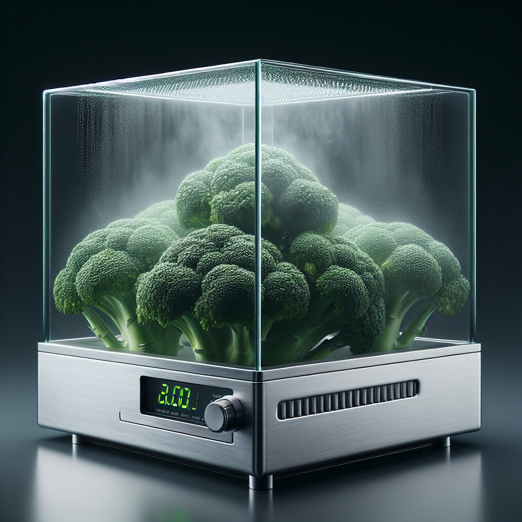 Brócolis com argônio pulsado: +2–4 dias sem aditivos